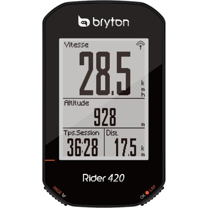 Compteur-GPS Bryton Rider 420 E – Image 1